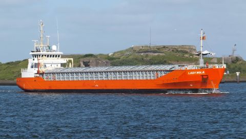 LADY NOLA in IJmuiden, 9 jun 2016