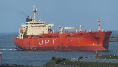 SW JULIA 1 in IJmuiden, 10 jun 2016