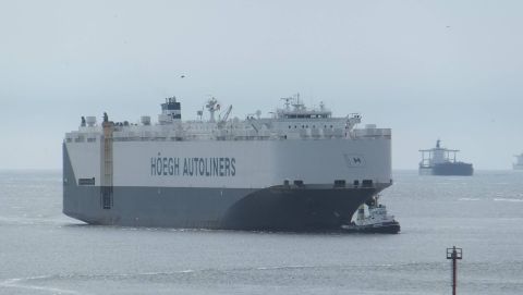 HOEGH ASIA in IJmuiden, 10 jun 2016