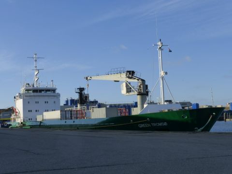 Green Tromso in IJmuiden, 17 jan 2015