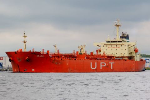 SW JULIA 1 in IJmuiden, 14 jun 2016