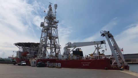 Bucentauer in IJmuiden, 16 jun 2016