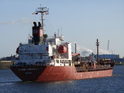 Sichem Amethyst in IJmuiden, 17 jan 2015