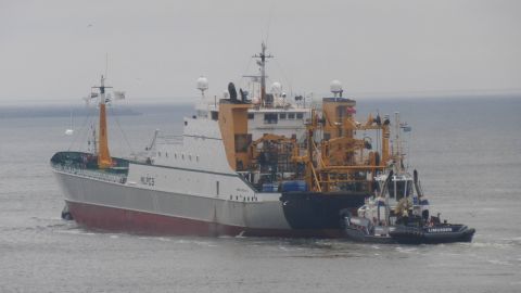 H171 CORNELIS VROLIJK FZN in IJmuiden, 30 jun 2016