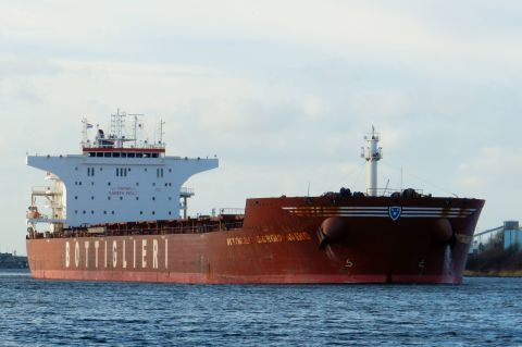 Bottiglieri Giorgio Avino in IJmuiden, 17 jan 2015