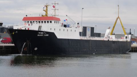 SILVER FJORD in IJmuiden, 8 jul 2016