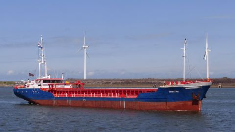 CHRISTINE in IJmuiden, 12 jul 2016