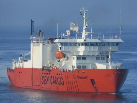 Sc Nordic in IJmuiden, 19 jan 2015