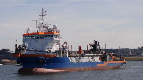 HAM 317 in IJmuiden, 17 jul 2016