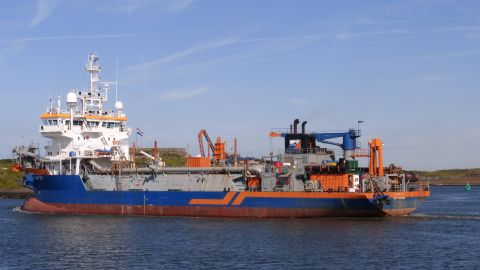 HAM 317 in IJmuiden, 17 jul 2016