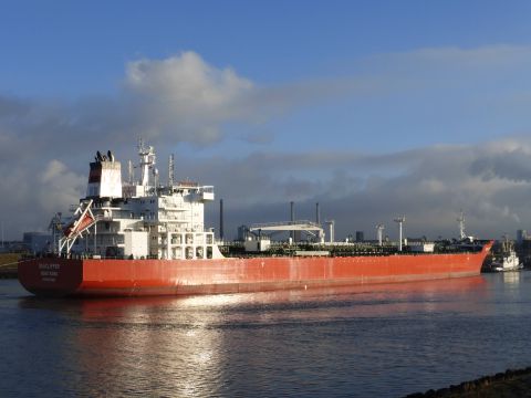 Seaclipper in IJmuiden, 20 jan 2015