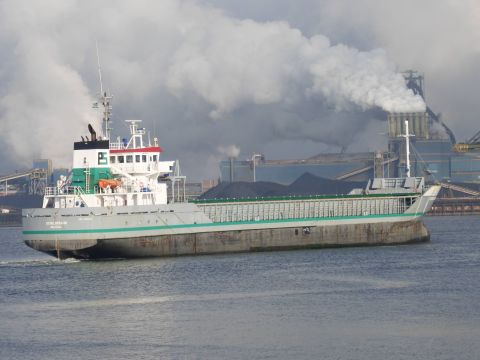 Scheldebank in IJmuiden, 20 jan 2015