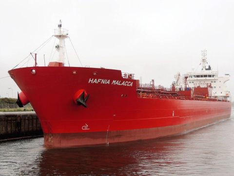 HAFNIA MALACCA in IJmuiden, 3 aug 2016