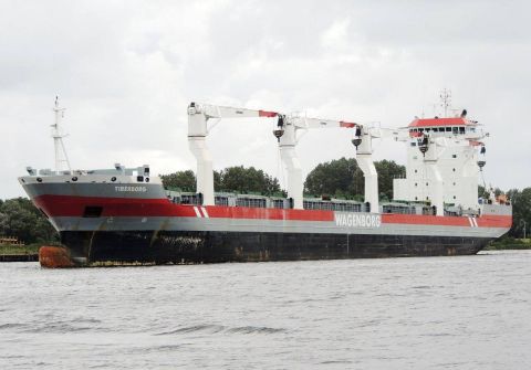 TIBERBORG in IJmuiden, 4 aug 2016