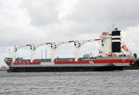 TIBERBORG in IJmuiden, 4 aug 2016