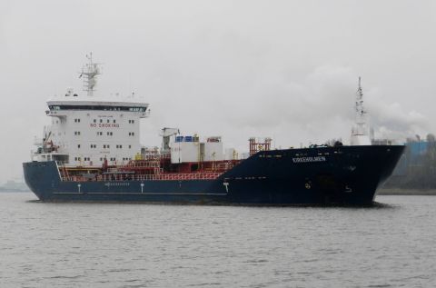 Kirkeholmen in IJmuiden, 22 jan 2015