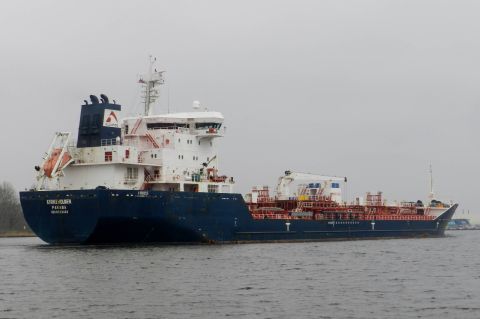Kirkeholmen in IJmuiden, 22 jan 2015