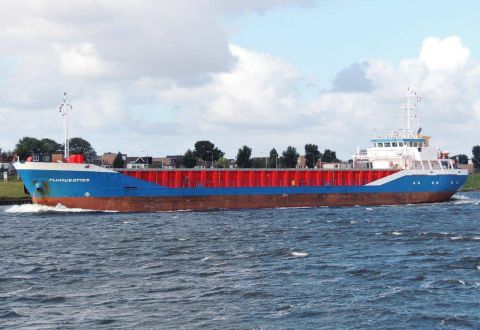 FLUVIUS OTTER in IJmuiden, 8 aug 2016