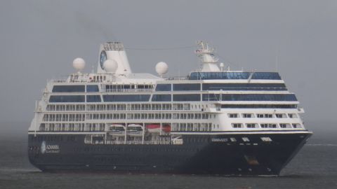 AZAMARA QUEST in IJmuiden, 10 aug 2016