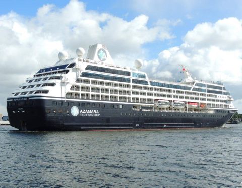 AZAMARA QUEST in IJmuiden, 10 aug 2016