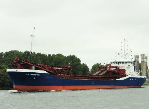 DC VLAANDEREN 3000 in IJmuiden, 12 aug 2016
