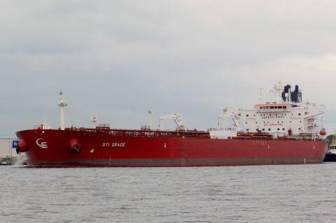 STI GRACE in IJmuiden, 13 aug 2016