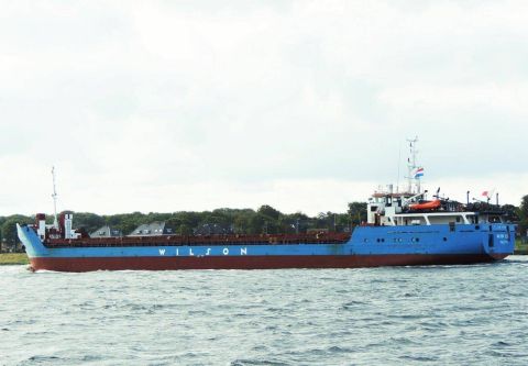 Wilson Elbe in IJmuiden, 13 aug 2016