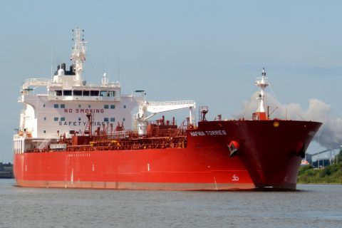 HAFNIA TORRES in IJmuiden, 15 aug 2016