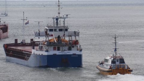 HANSEATIC SPIRIT in IJmuiden, 15 aug 2016