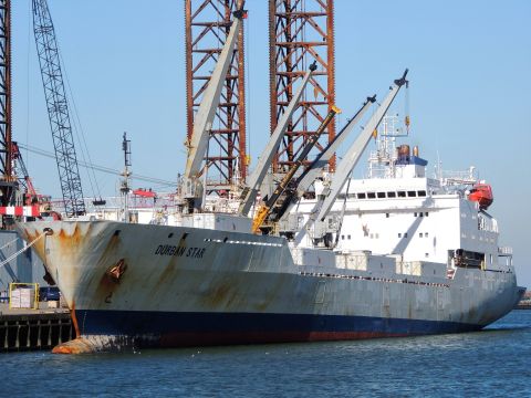 DURBAN STAR in IJmuiden, 17 aug 2016
