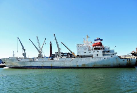 DURBAN STAR in IJmuiden, 17 aug 2016