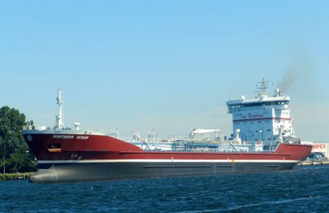 NORTHERN OCEAN in IJmuiden, 17 aug 2016