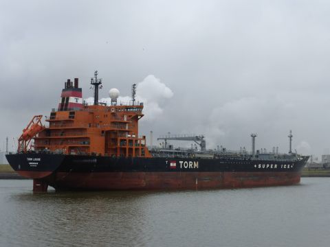 Torm Louise in IJmuiden, 25 jan 2015