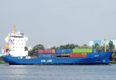 Odin in IJmuiden, 19 aug 2016