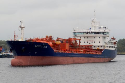 CRYSTAL SKYE in IJmuiden, 22 aug 2016