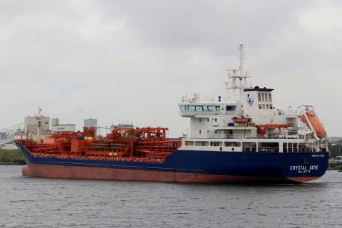 CRYSTAL SKYE in IJmuiden, 22 aug 2016