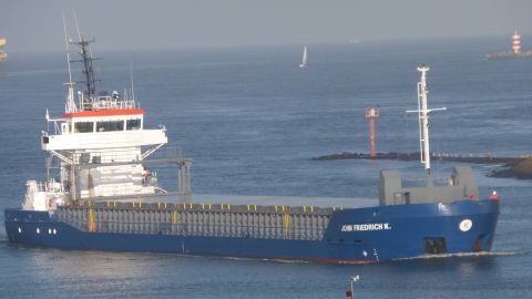 John Friedrich K in IJmuiden, 23 aug 2016