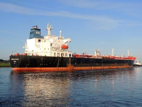 OVERSEAS ATALMAR in IJmuiden, 24 aug 2016