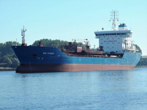 BRO NYBORG in IJmuiden, 24 aug 2016