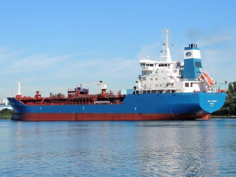 BRO NYBORG in IJmuiden, 24 aug 2016