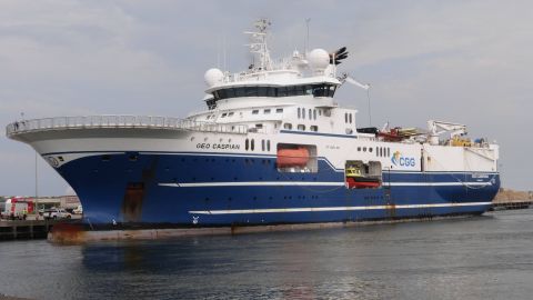 GEO CASPIAN in IJmuiden, 26 aug 2016