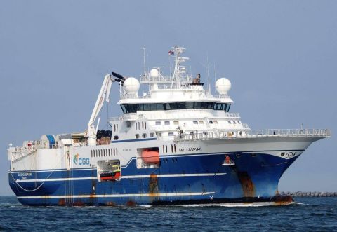 GEO CASPIAN in IJmuiden, 26 aug 2016