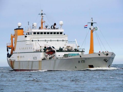 H171 CORNELIS VROLIJK FZN in IJmuiden, 26 aug 2016