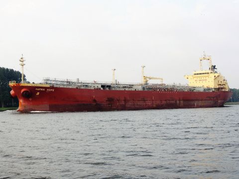 HAFNIA HOPE in IJmuiden, 27 aug 2016