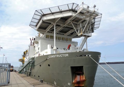 Constructor in IJmuiden, 27 aug 2016