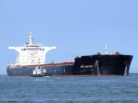 Ksl Santos in IJmuiden, 27 aug 2016