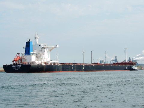Ksl Santos in IJmuiden, 27 aug 2016