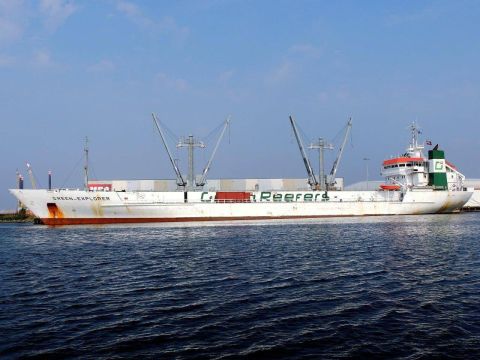 GREEN EXPLORER in IJmuiden, 29 aug 2016