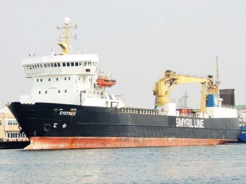 EYSTNES in IJmuiden, 28 aug 2016