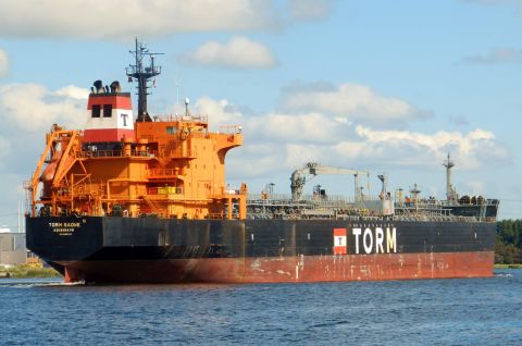 TORM SAONE in IJmuiden, 29 aug 2016